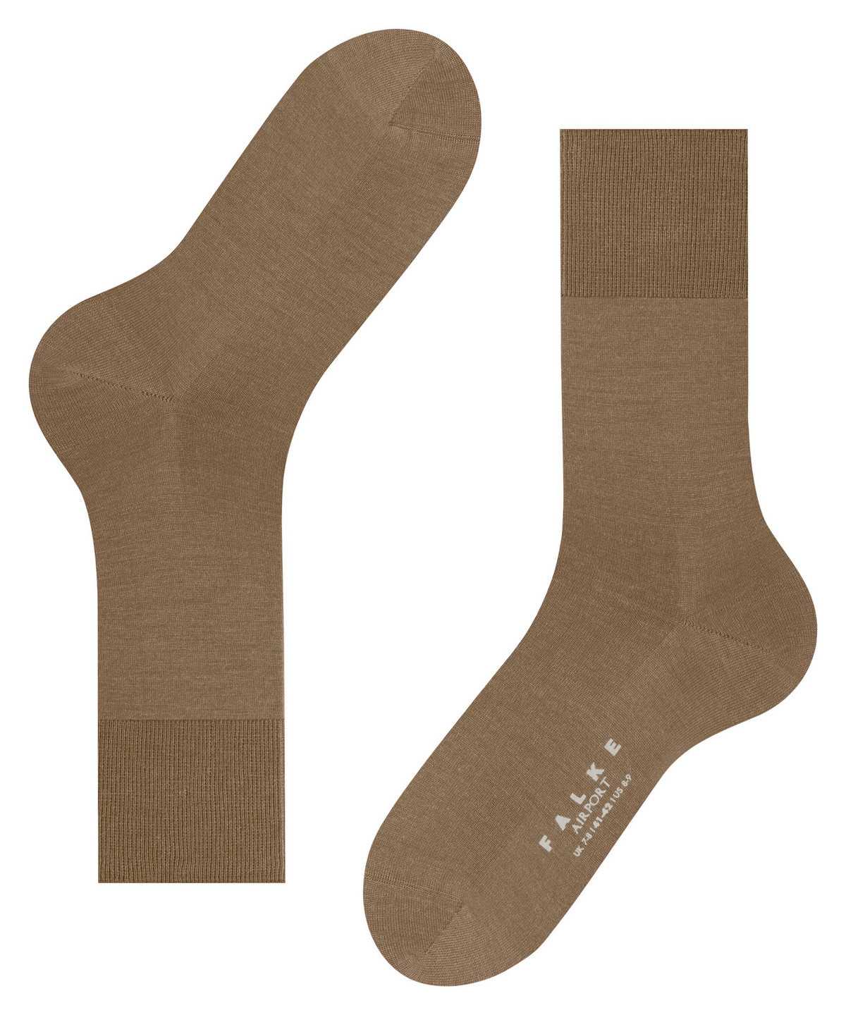 Calzini Uomo Falke Airport Socks Marroni | XSZT23105