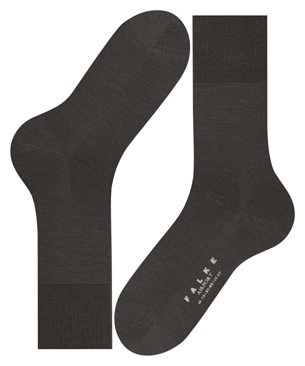 Calzini Uomo Falke Airport Socks Marroni | HCBK35879