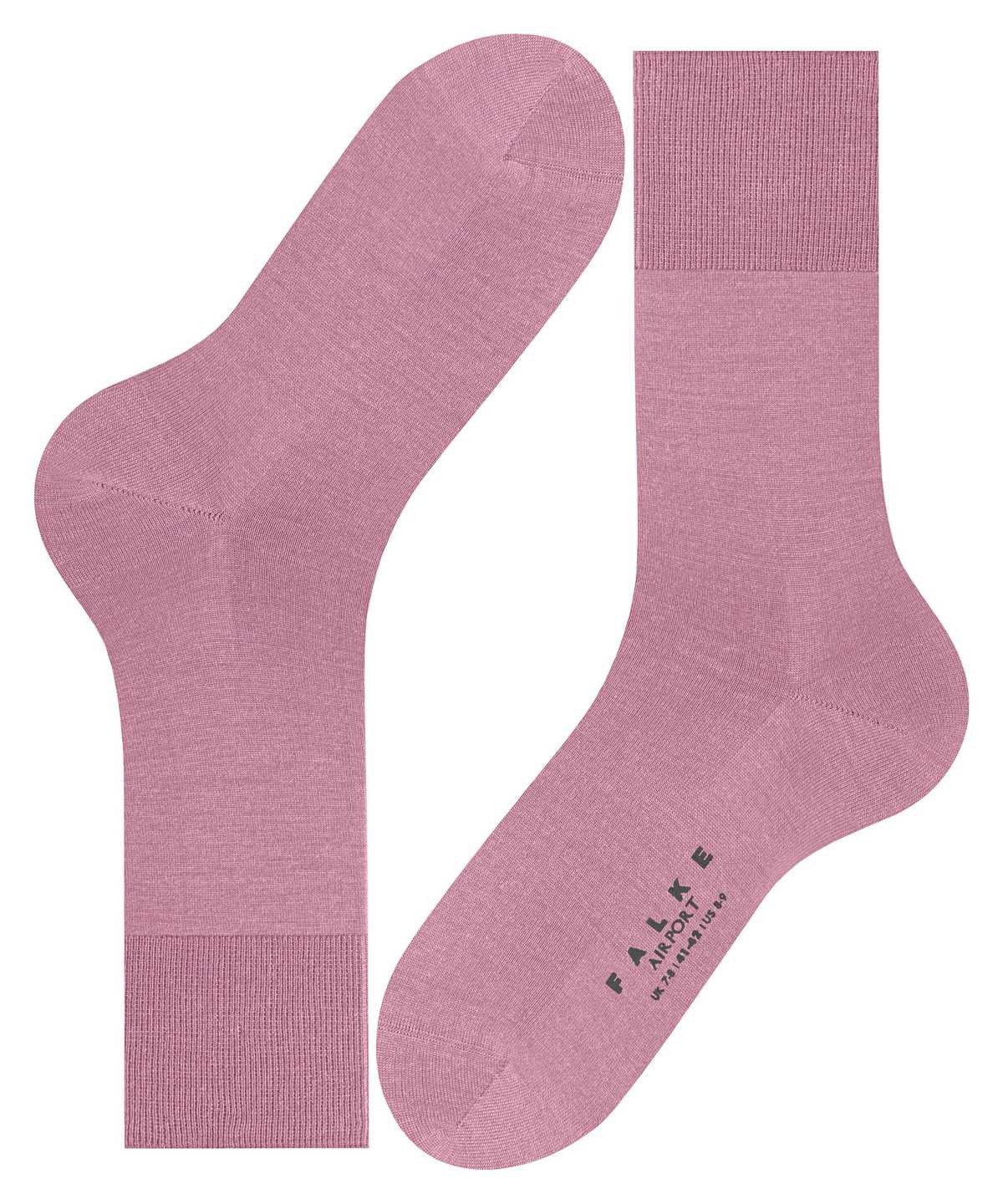 Calzini Uomo Falke Airport Socks Rosa | JECW48960