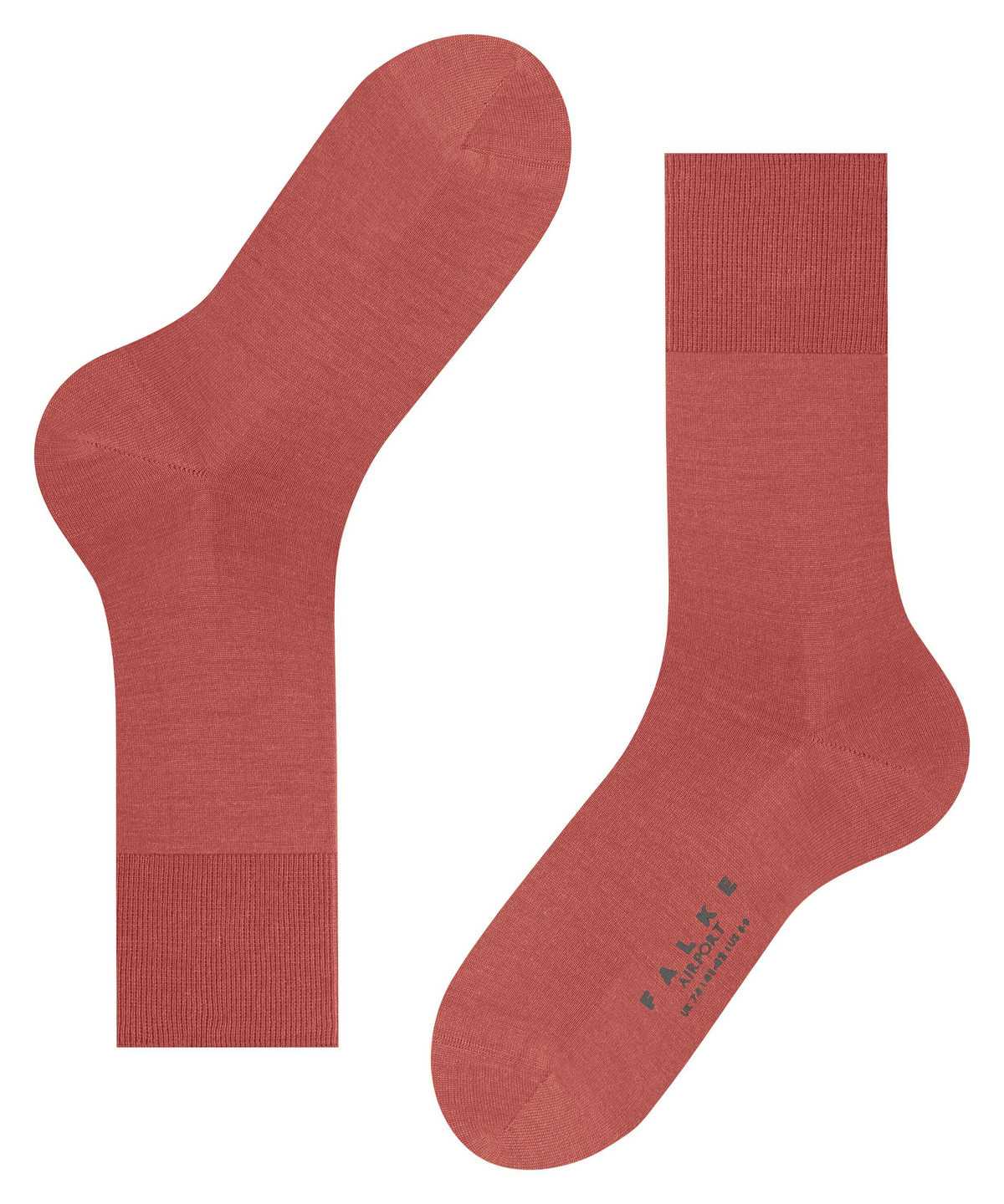 Calzini Uomo Falke Airport Socks Rosse | KZUD17382