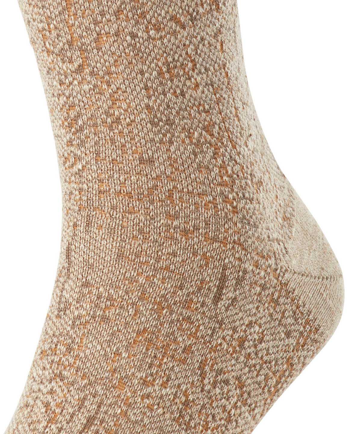 Calzini Uomo Falke Artisanship Socks Beige | ICBJ81052