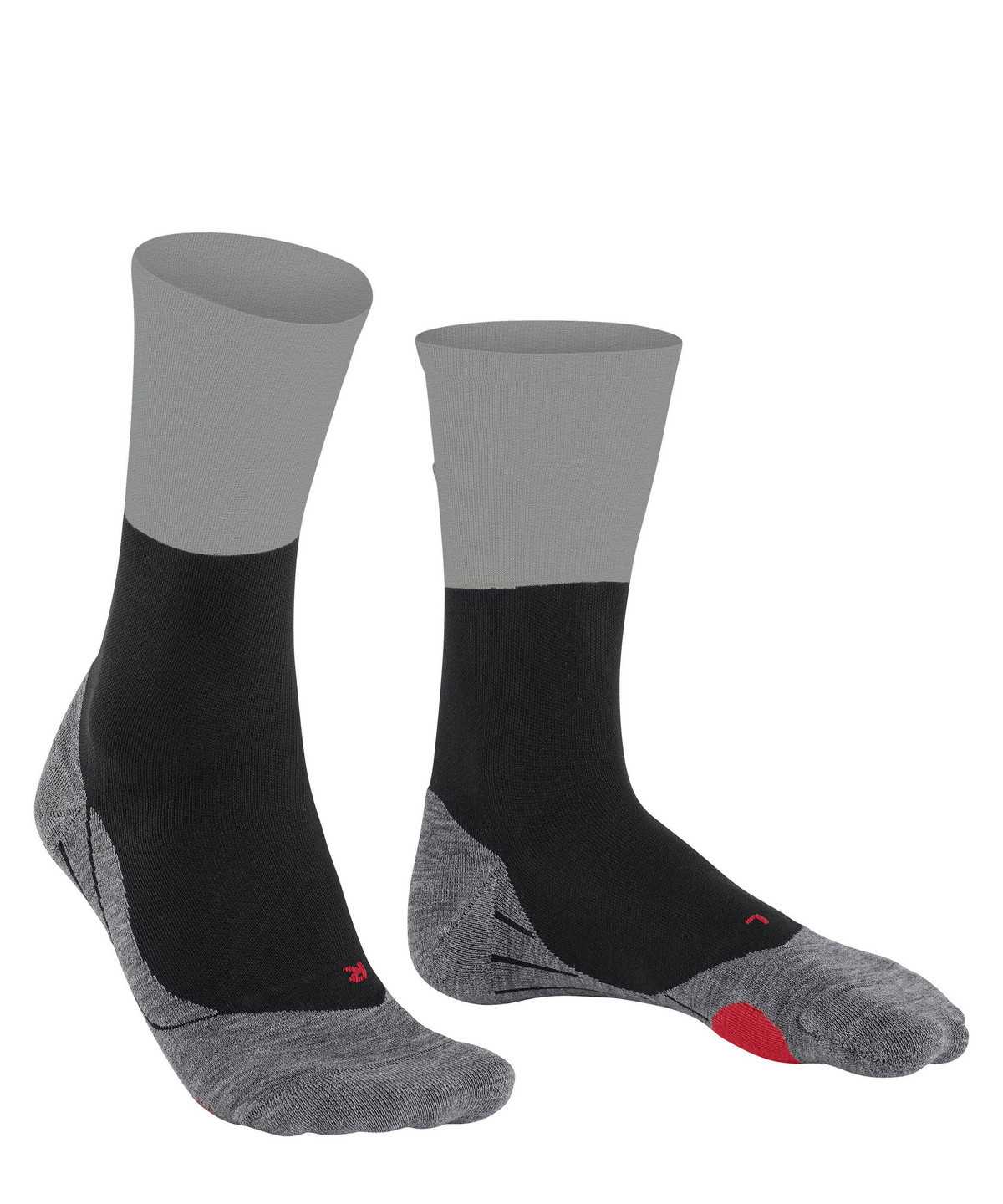 Calzini Uomo Falke BC Gravel Biking Socks Nere | LUGJ67354