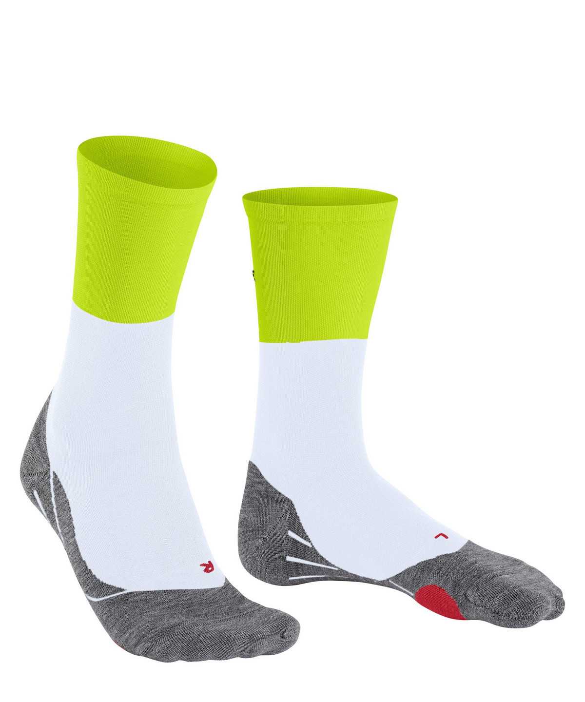 Calzini Uomo Falke BC Gravel Biking Socks Bianche | LBYN72315