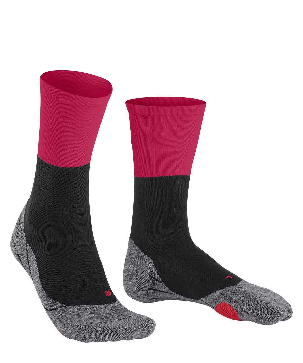 Calzini Uomo Falke BC Gravel Biking Socks Nere | IDCG97123