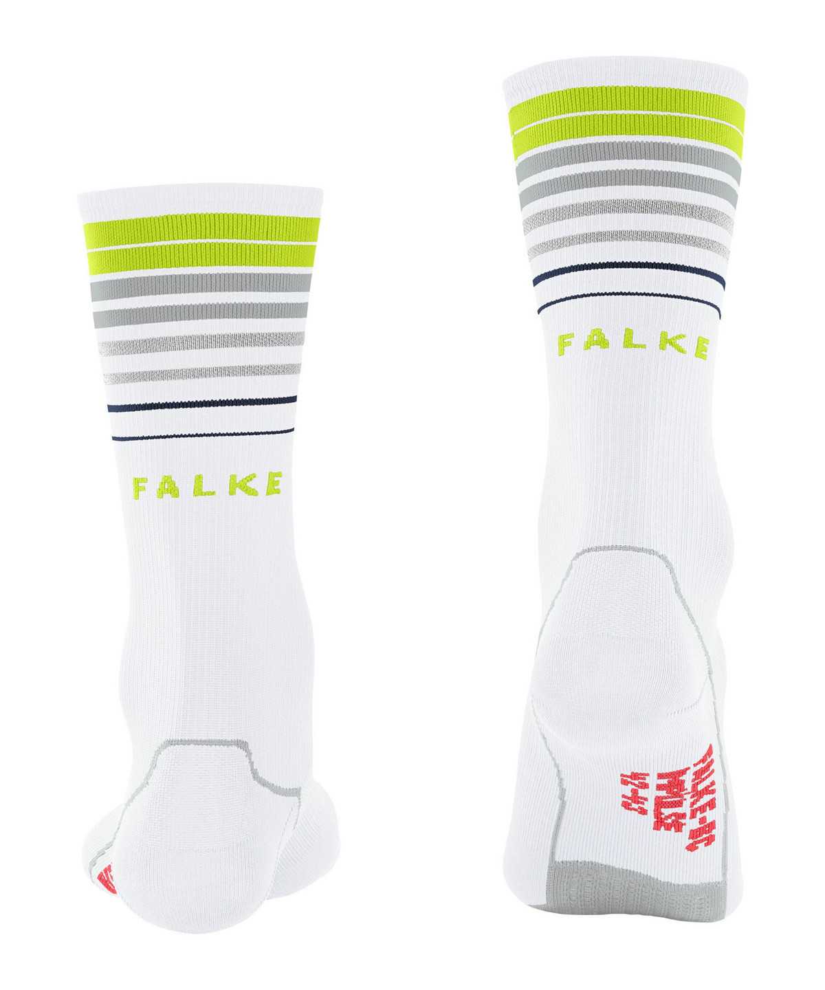 Calzini Uomo Falke BC Impulse Biking Socks Bianche | FRVH09874