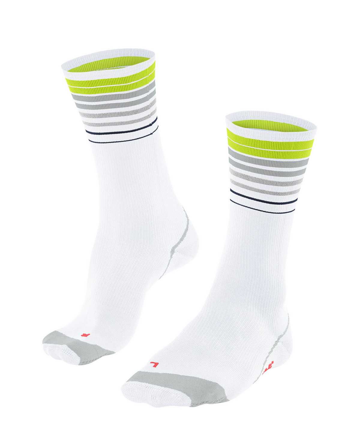 Calzini Uomo Falke BC Impulse Biking Socks Bianche | FRVH09874