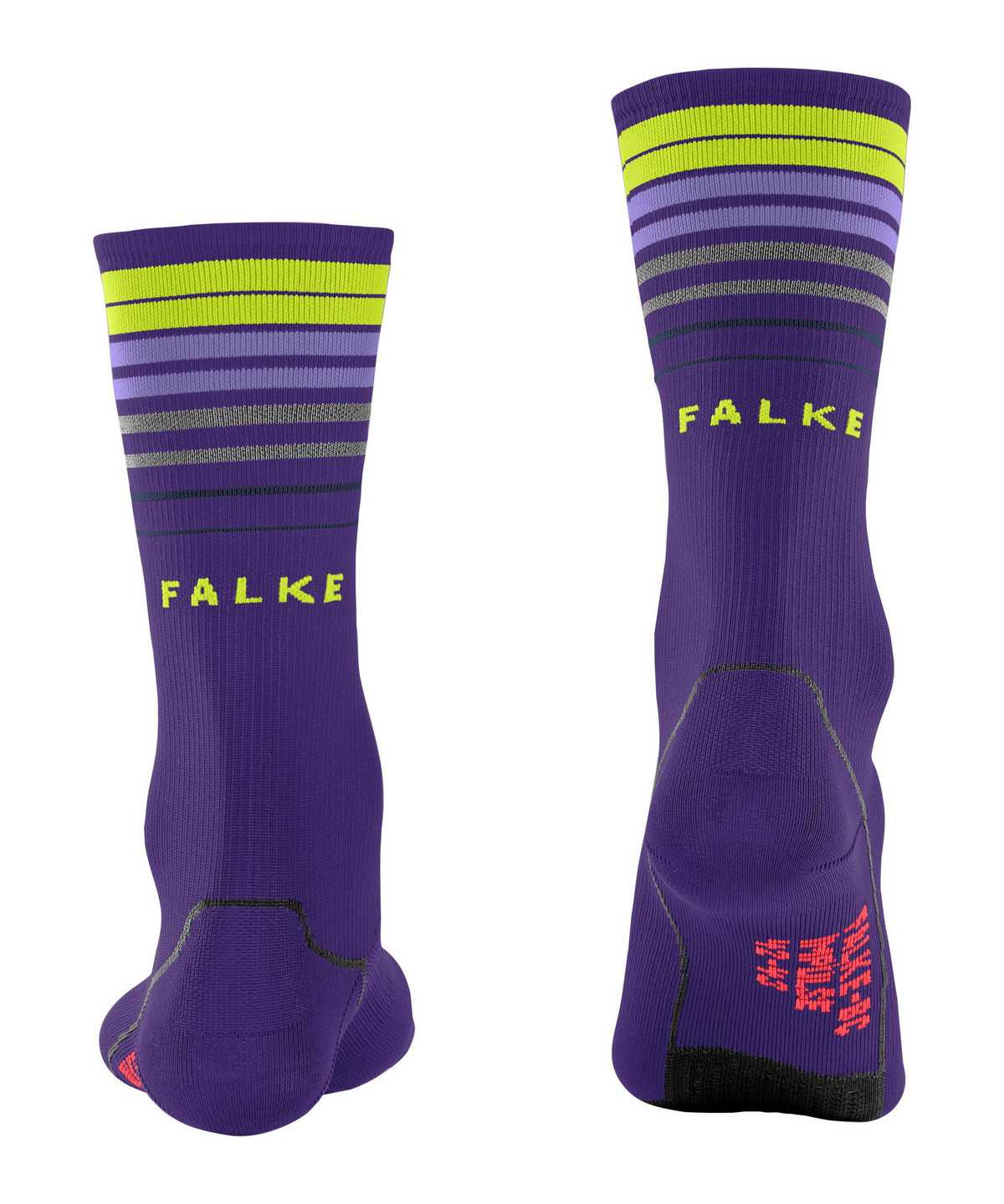 Calzini Uomo Falke BC Impulse Biking Socks Viola | XPFU40195