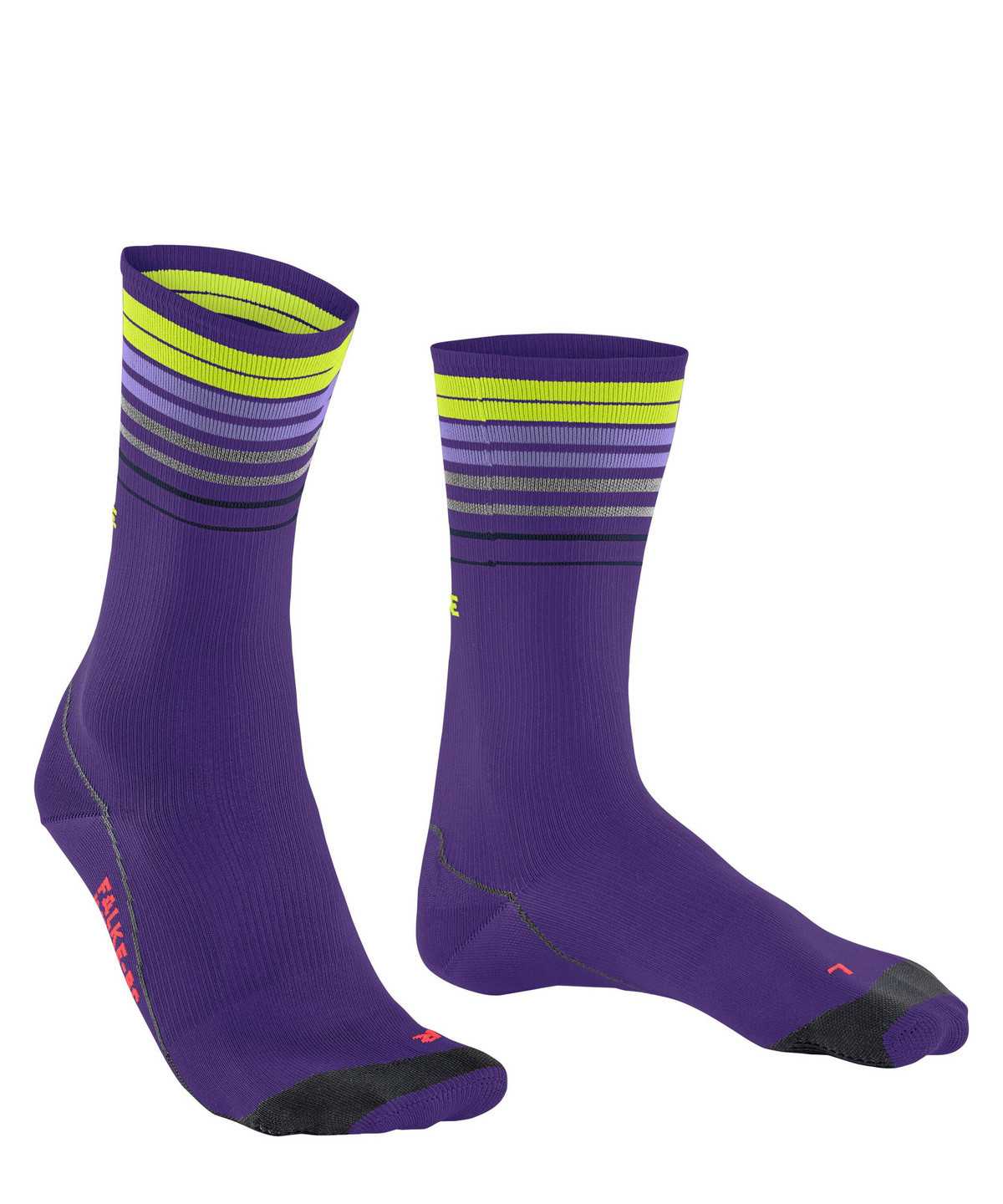 Calzini Uomo Falke BC Impulse Biking Socks Viola | XPFU40195