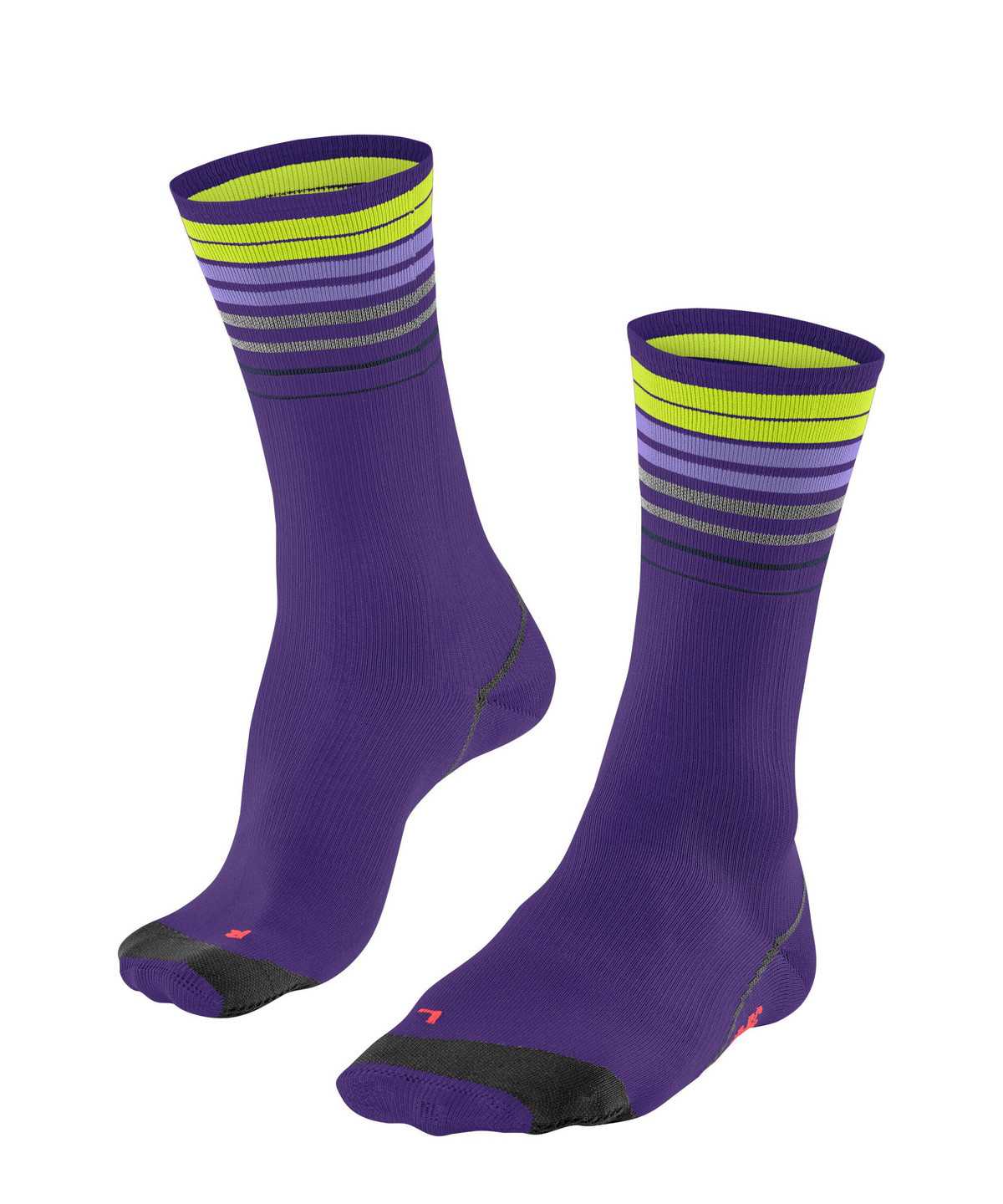 Calzini Uomo Falke BC Impulse Biking Socks Viola | XPFU40195