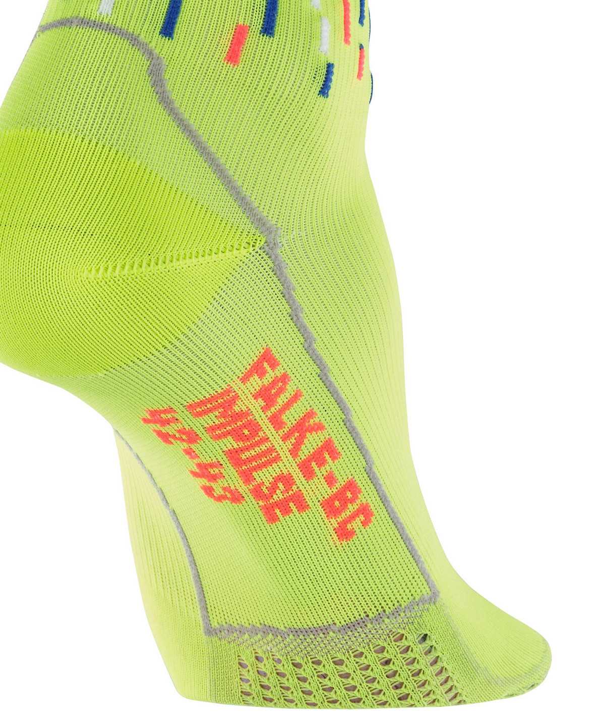 Calzini Uomo Falke BC Impulse Biking Socks Gialle | UJDB02869