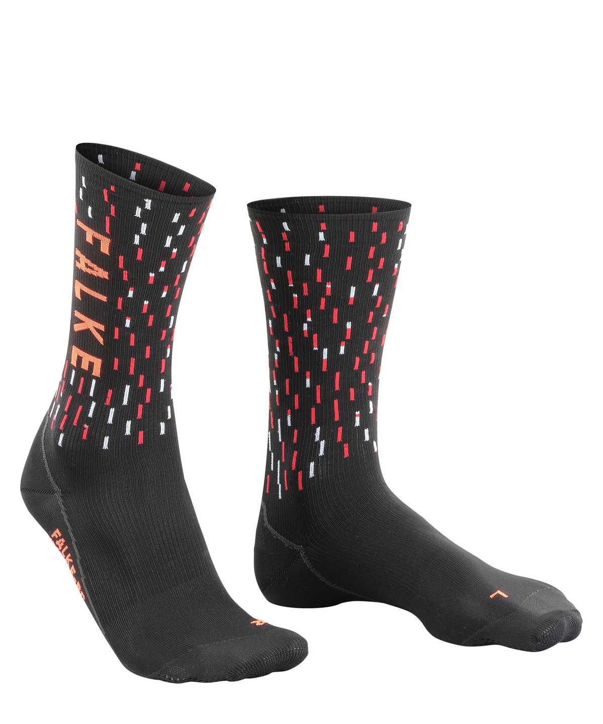 Calzini Uomo Falke BC Impulse Biking Socks Nere | XQPM82961