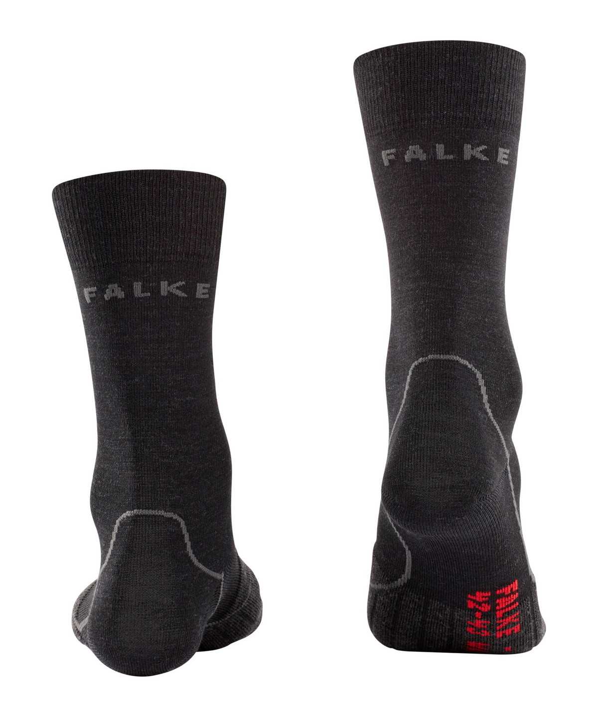 Calzini Uomo Falke BC Warm Biking Socks Nere | GCFI59640