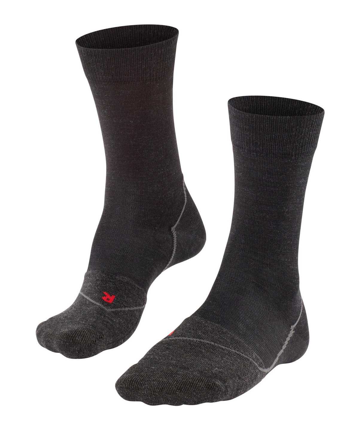 Calzini Uomo Falke BC Warm Biking Socks Nere | GCFI59640