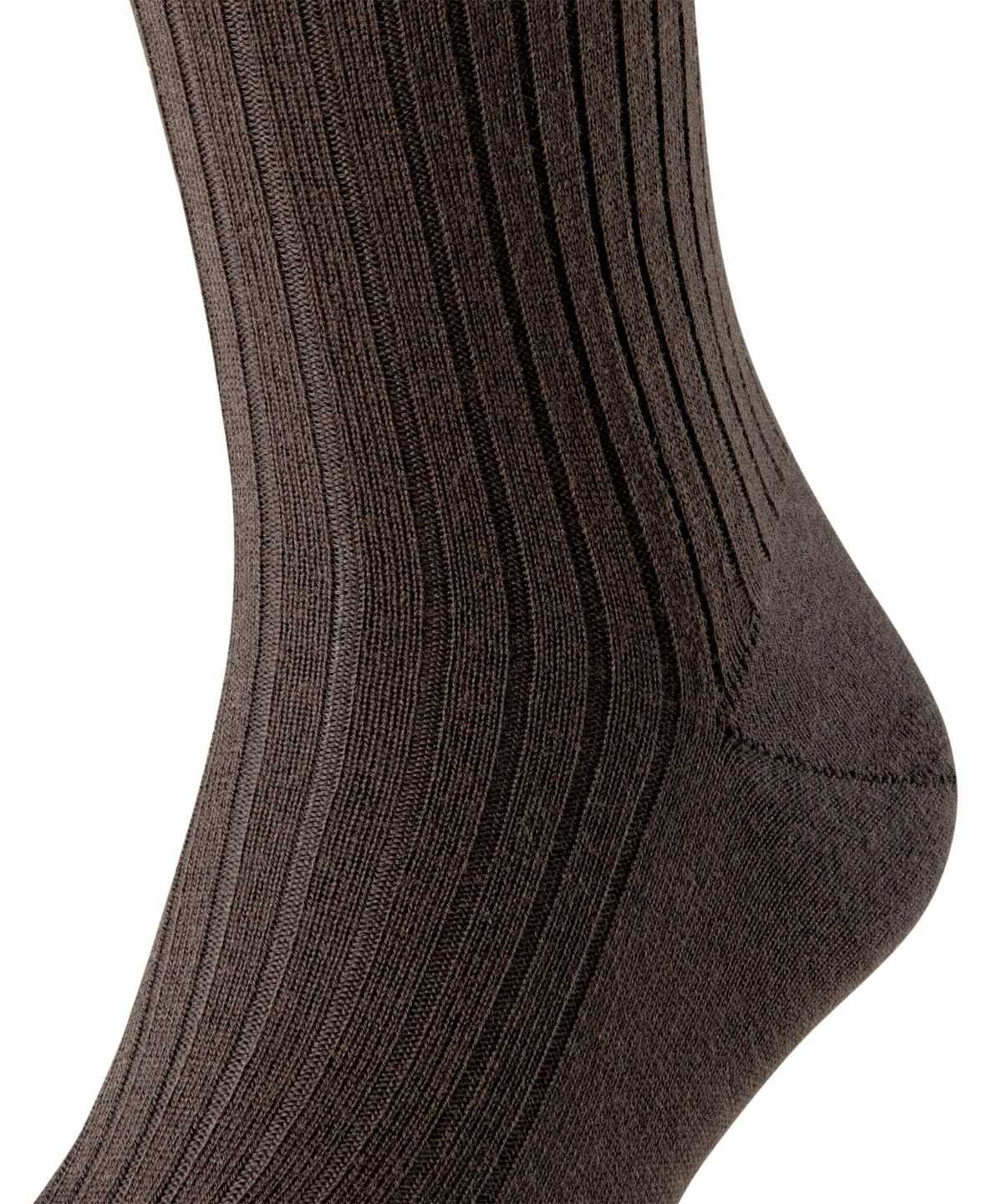 Calzini Uomo Falke Bristol Pure Knee-high Socks Marroni | JOVR68172