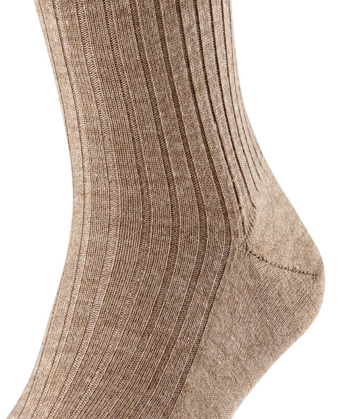 Calzini Uomo Falke Bristol Pure Knee-high Socks Marroni | SUZY29167