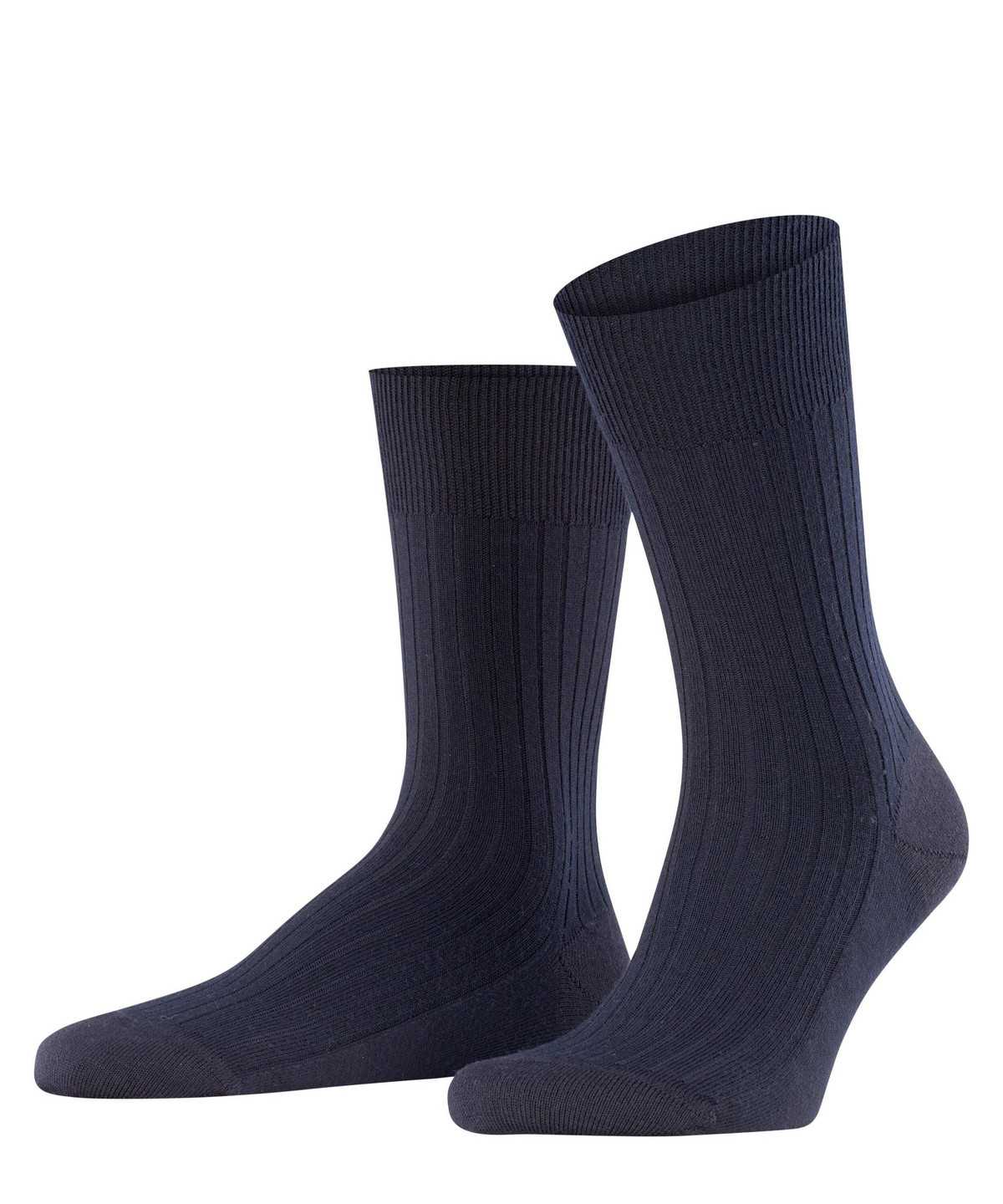 Calzini Uomo Falke Bristol Pure Socks Blu | XTKH21543