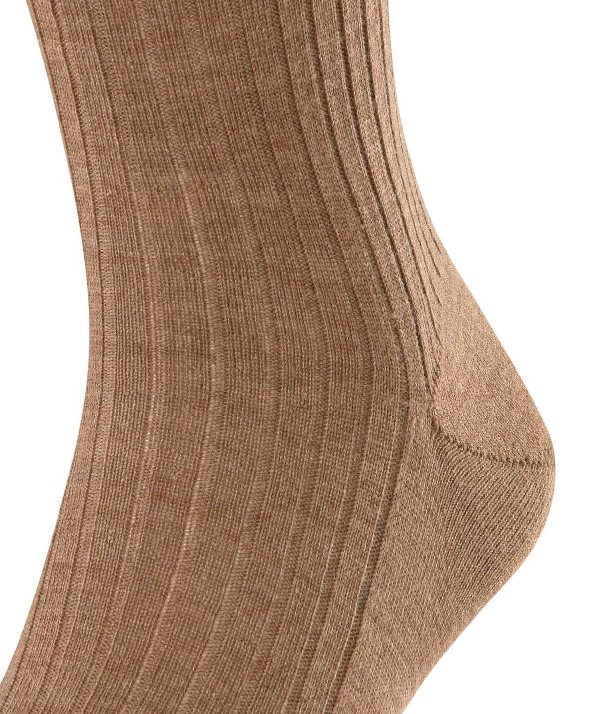 Calzini Uomo Falke Bristol Pure Socks Marroni | NEMH13920