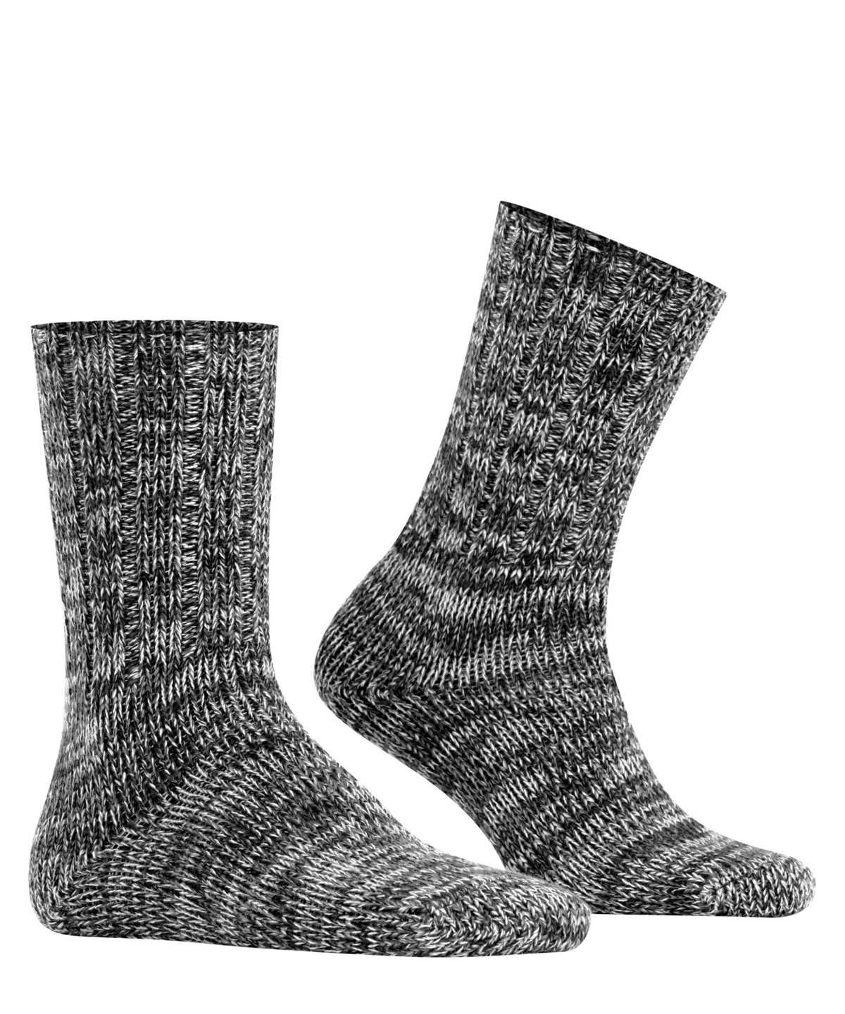 Calzini Uomo Falke Brooklyn Boot socks Nere | WVSK37069