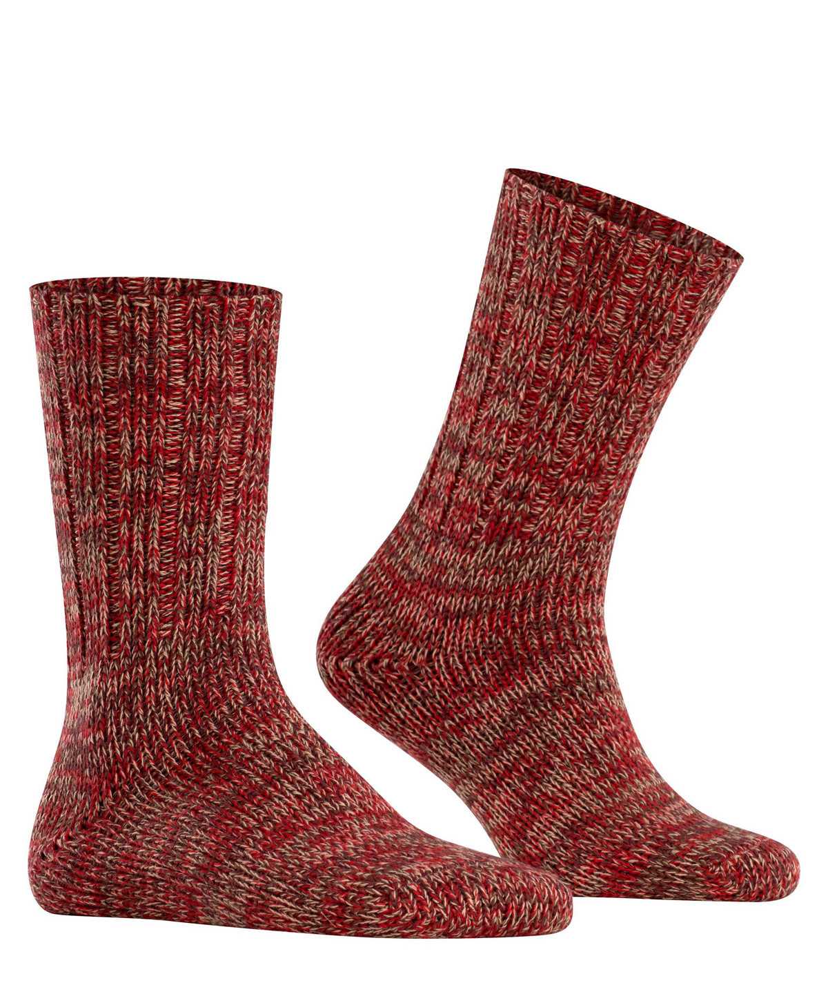 Calzini Uomo Falke Brooklyn Boot socks Rosse | ISZV58394