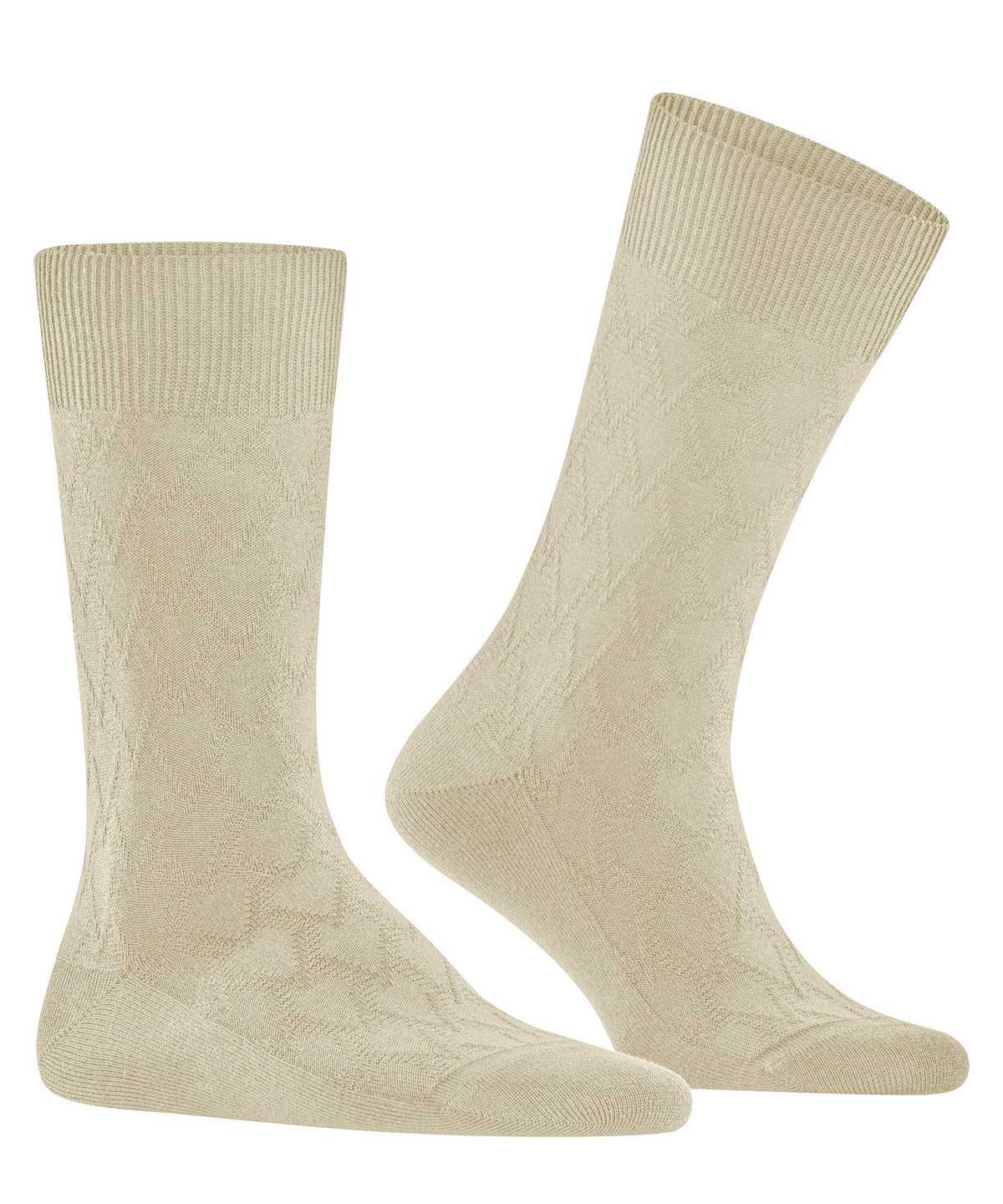 Calzini Uomo Falke Classic Tale Socks Beige | NMTR51369