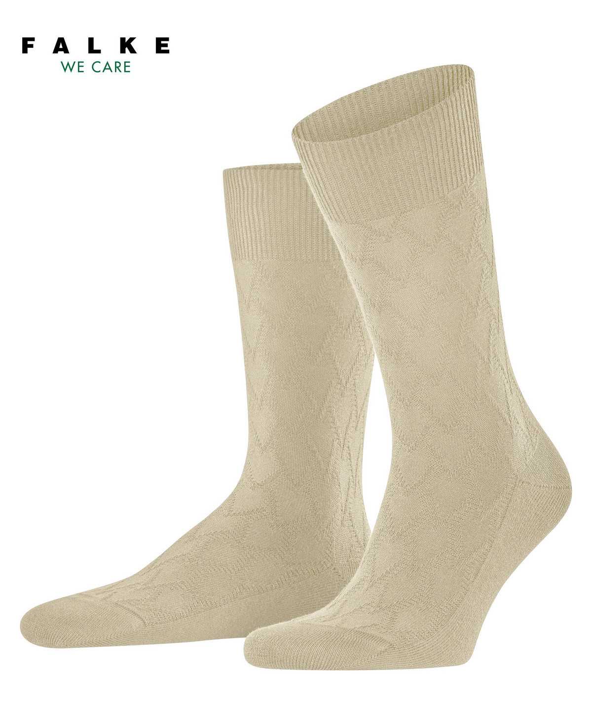 Calzini Uomo Falke Classic Tale Socks Beige | NMTR51369