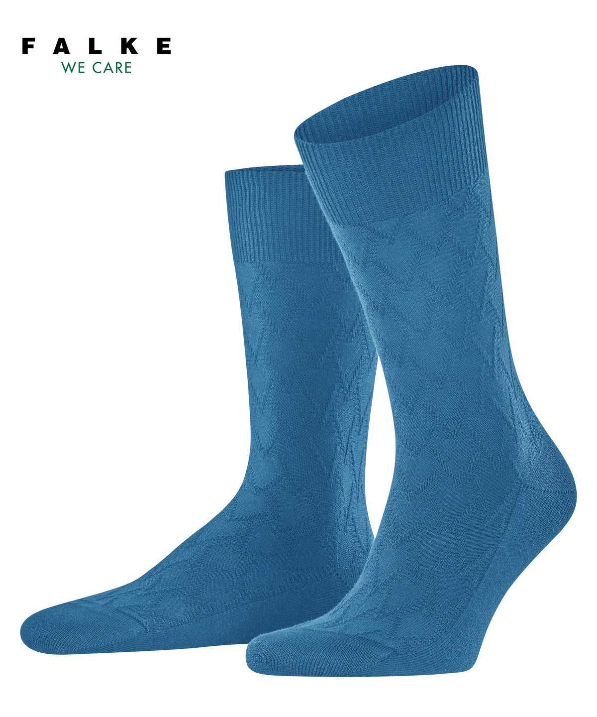 Calzini Uomo Falke Classic Tale Socks Blu | HRXF35794