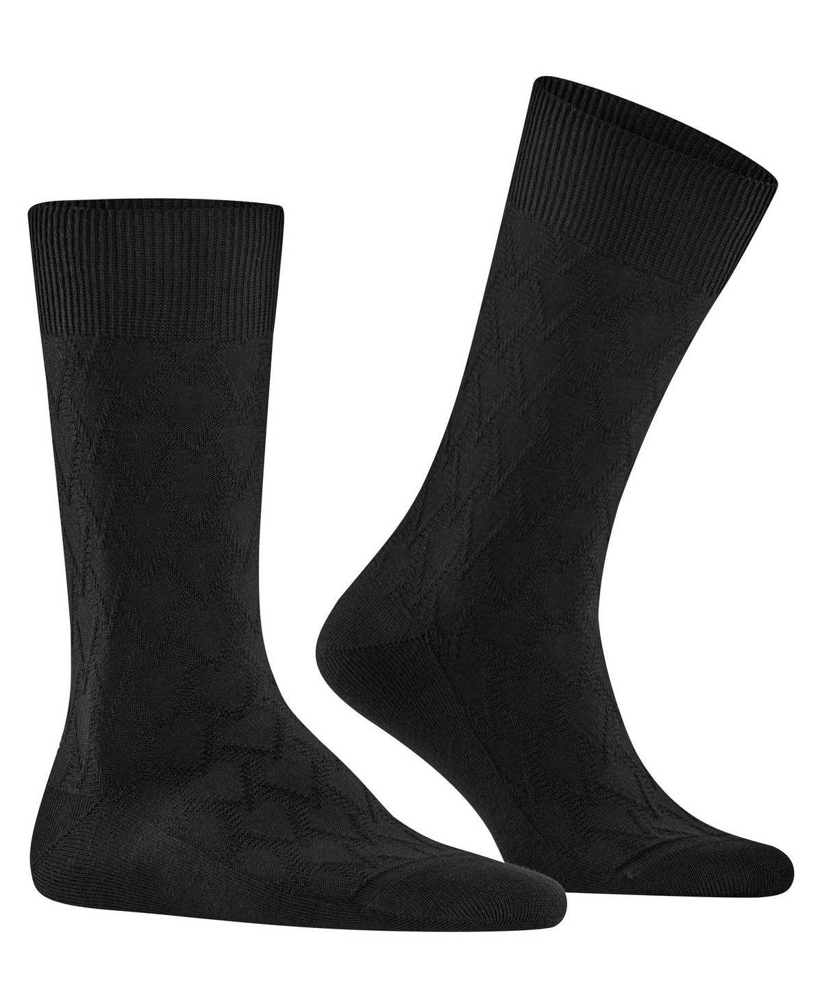 Calzini Uomo Falke Classic Tale Socks Nere | SLYP89045