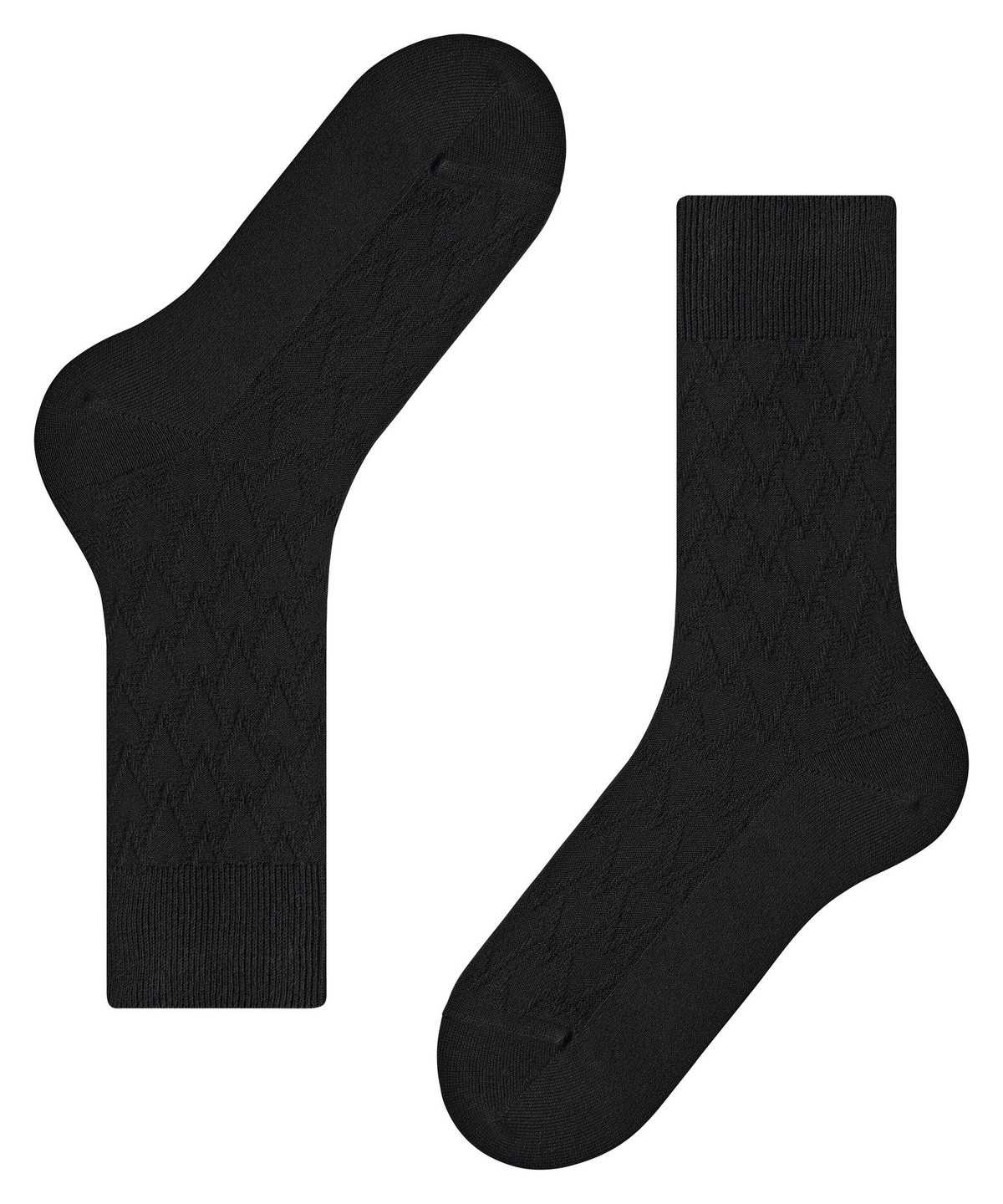 Calzini Uomo Falke Classic Tale Socks Nere | SLYP89045