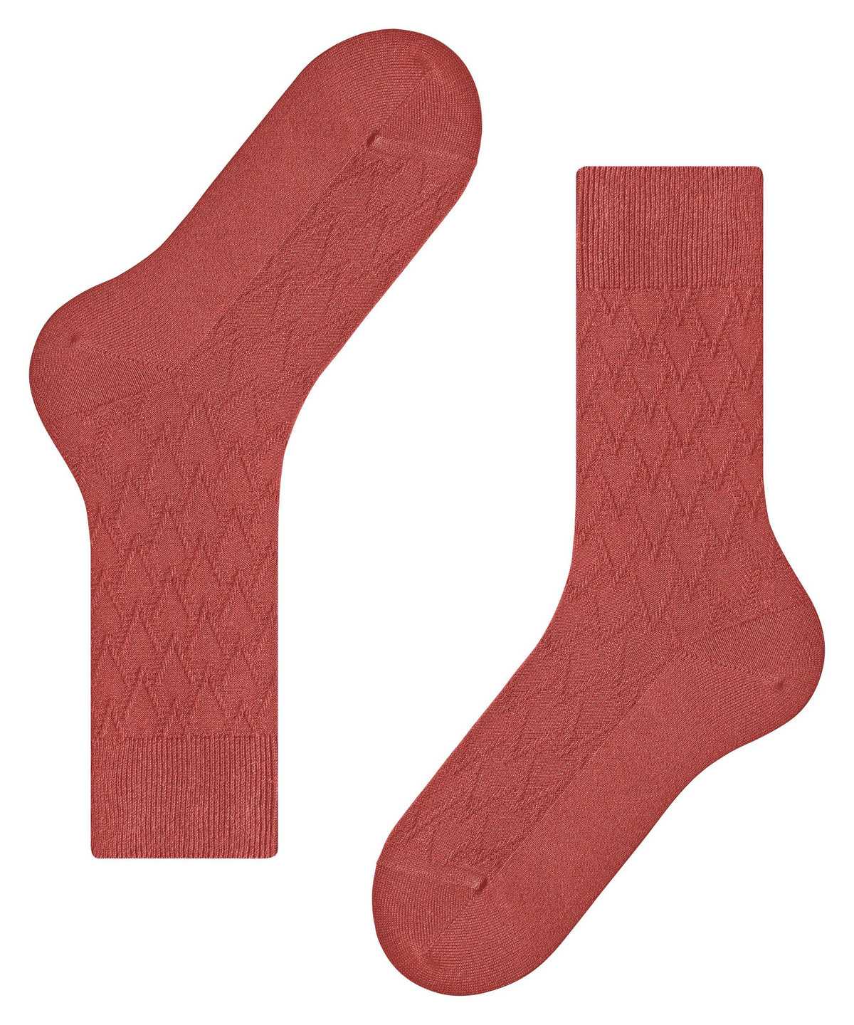 Calzini Uomo Falke Classic Tale Socks Rosse | EUGN30512