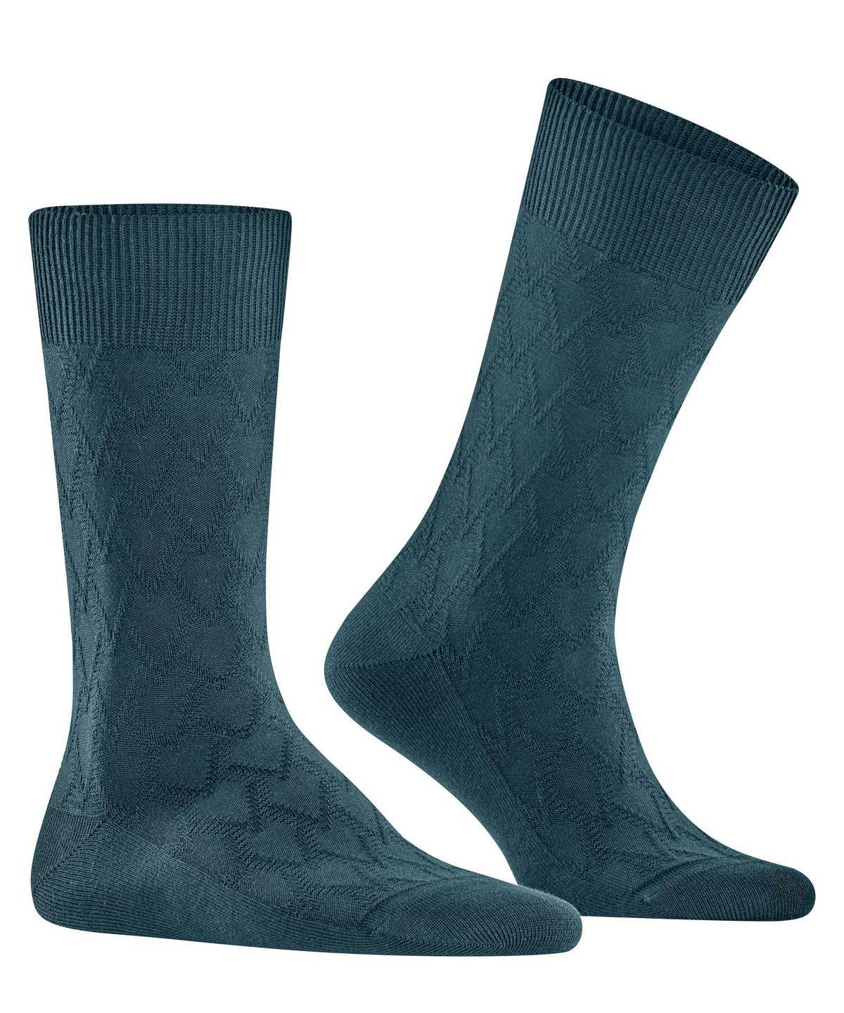 Calzini Uomo Falke Classic Tale Socks Verdi | YRPO57391