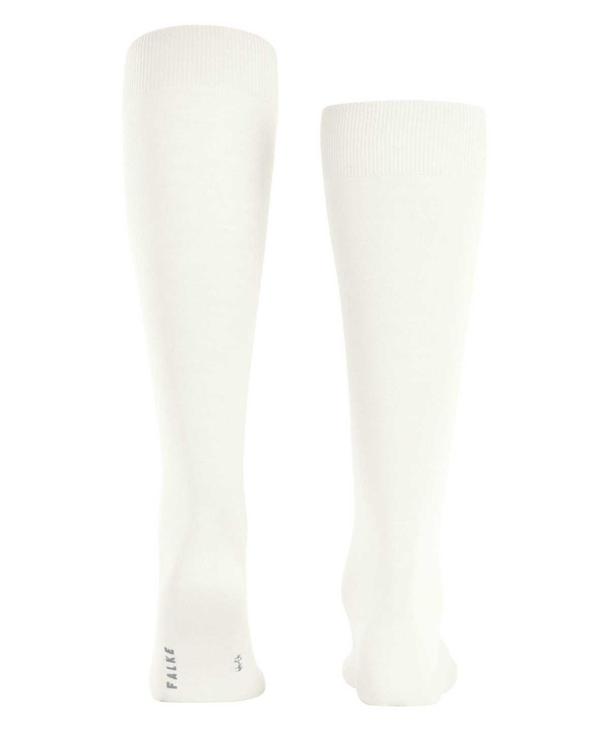 Calzini Uomo Falke ClimaWool Knee-high Socks Bianche | VRQY10784