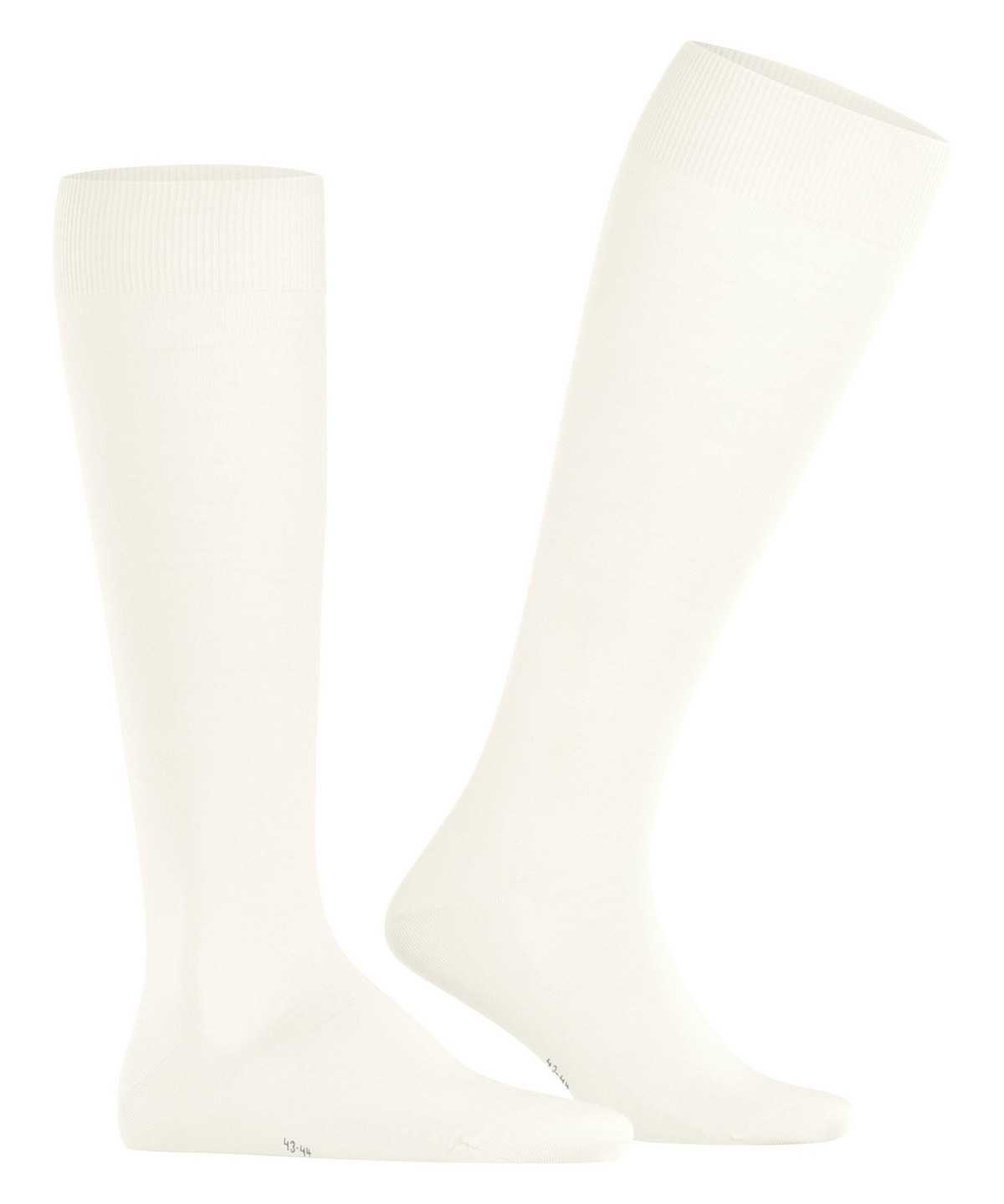 Calzini Uomo Falke ClimaWool Knee-high Socks Bianche | VRQY10784