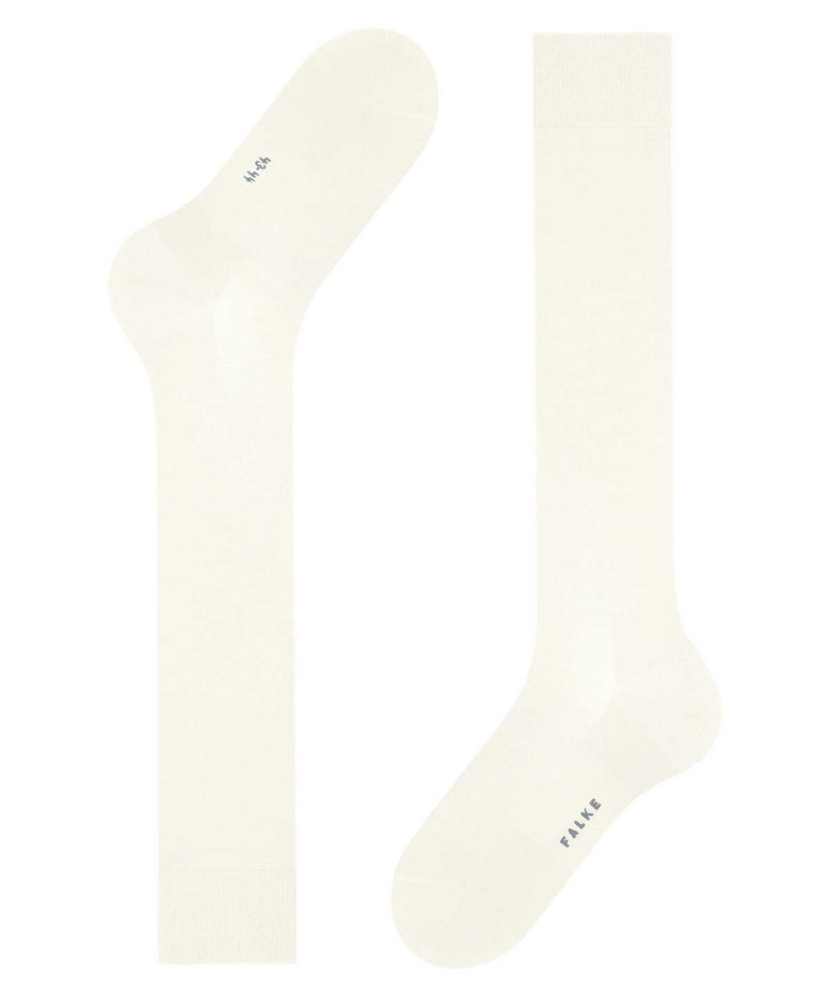 Calzini Uomo Falke ClimaWool Knee-high Socks Bianche | VRQY10784