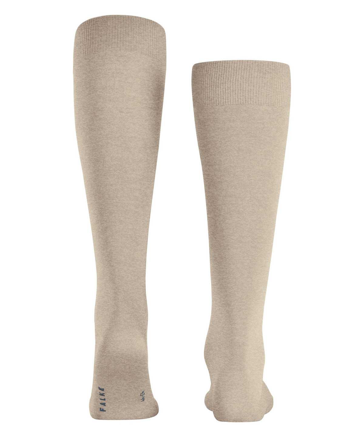 Calzini Uomo Falke ClimaWool Knee-high Socks Beige | JZAX65891