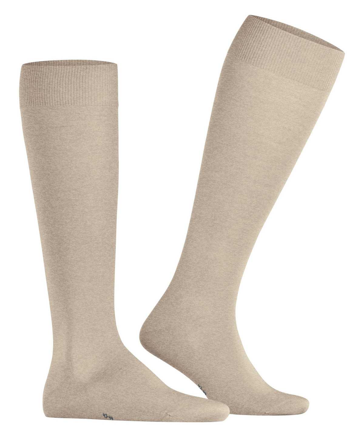 Calzini Uomo Falke ClimaWool Knee-high Socks Beige | JZAX65891