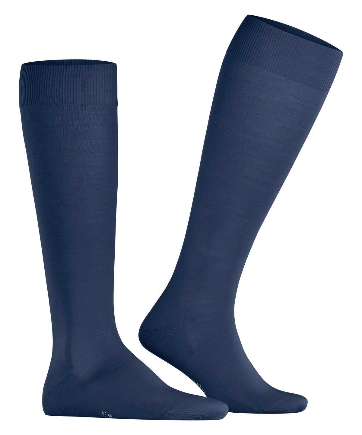 Calzini Uomo Falke ClimaWool Knee-high Socks Blu | VROG31954