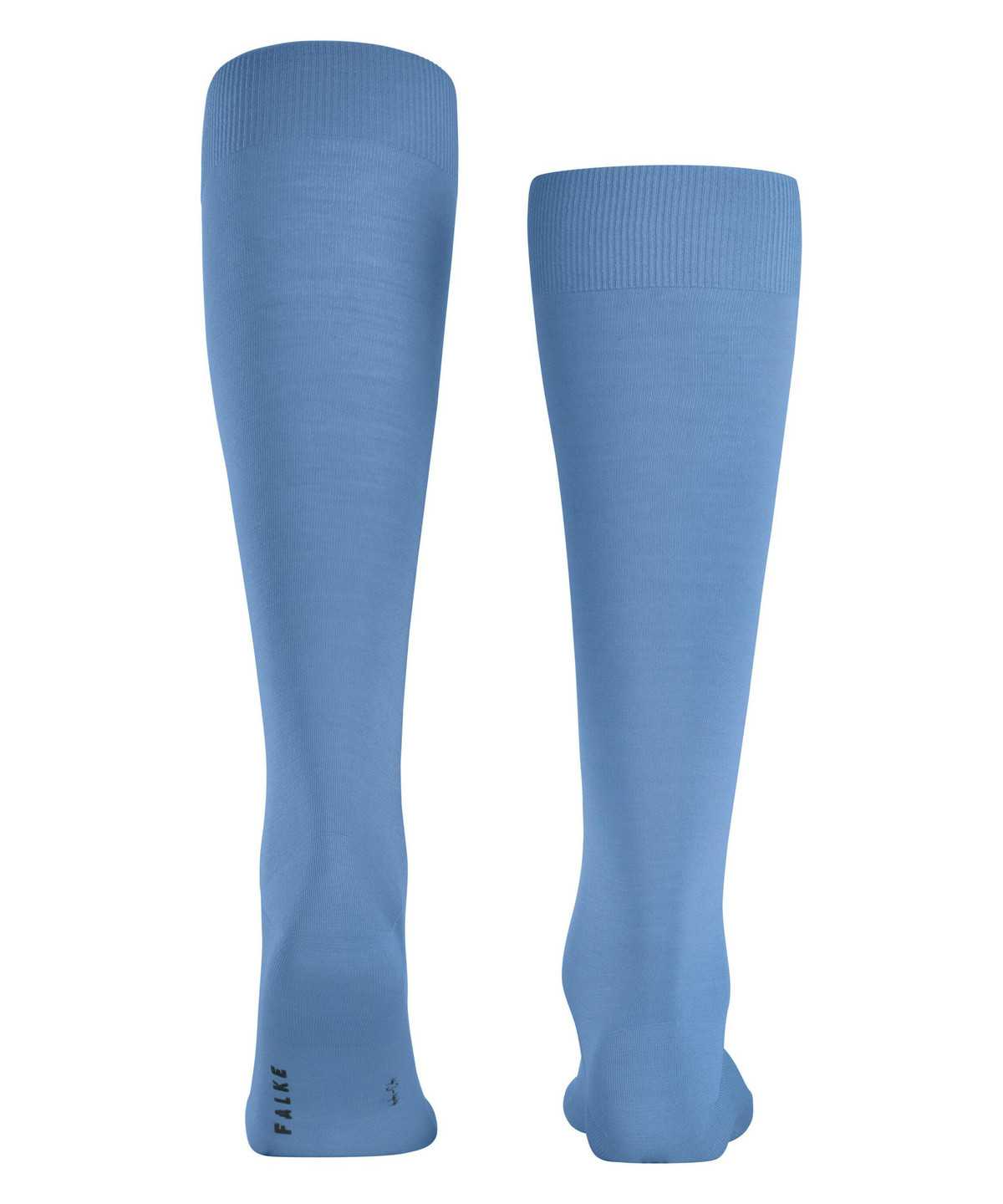 Calzini Uomo Falke ClimaWool Knee-high Socks Blu | LRQZ65382