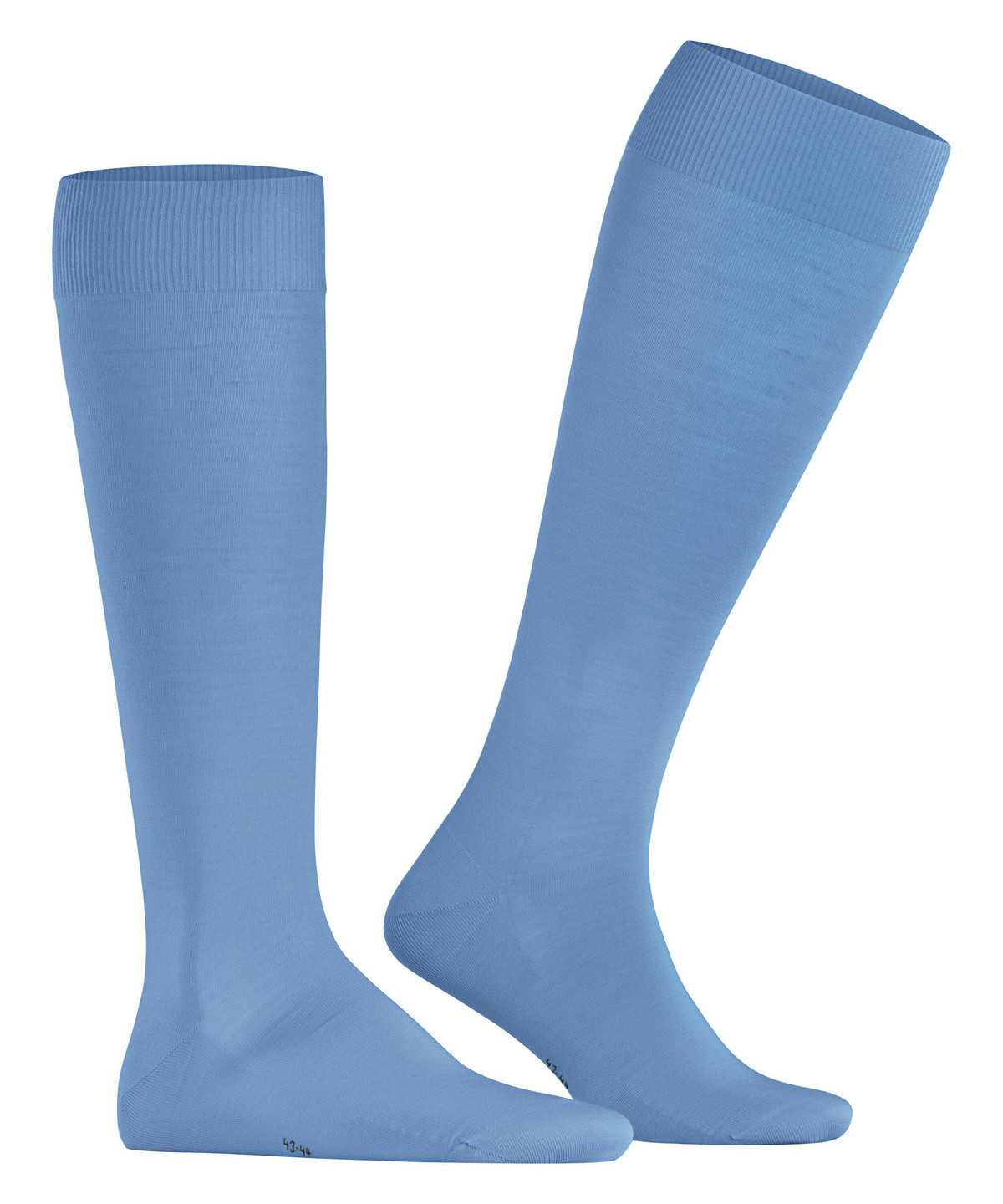 Calzini Uomo Falke ClimaWool Knee-high Socks Blu | LRQZ65382