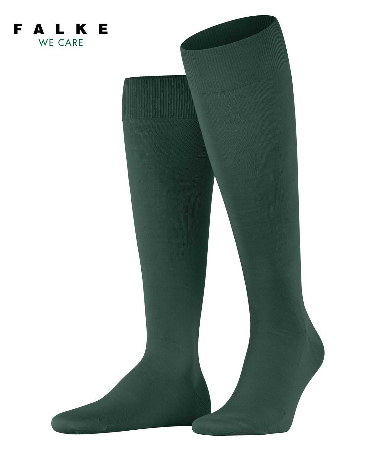 Calzini Uomo Falke ClimaWool Knee-high Socks Verdi | BIZU21867