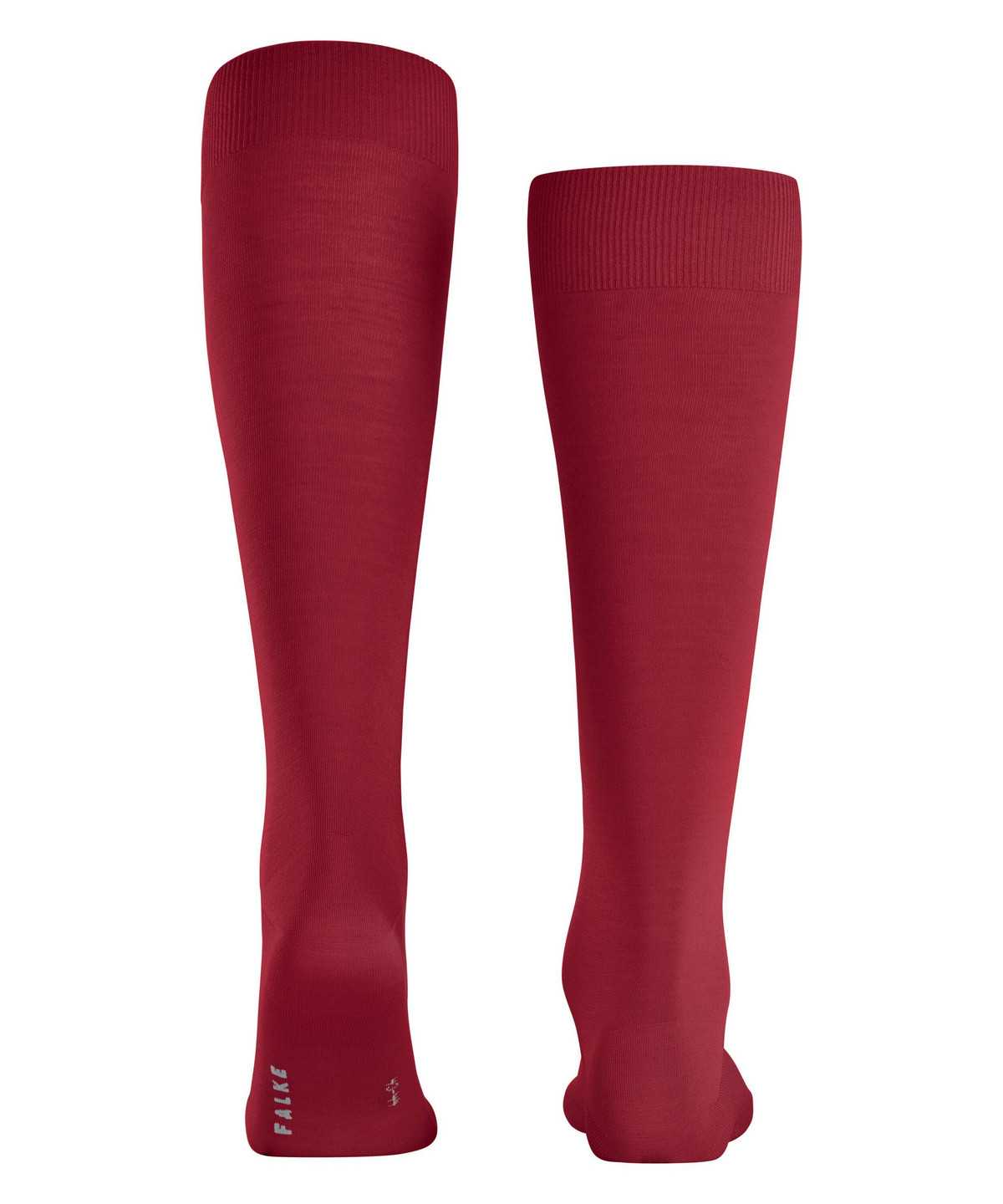 Calzini Uomo Falke ClimaWool Knee-high Socks Rosse | KQNV17950