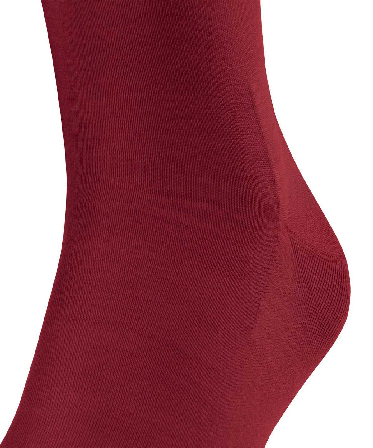 Calzini Uomo Falke ClimaWool Knee-high Socks Rosse | KQNV17950