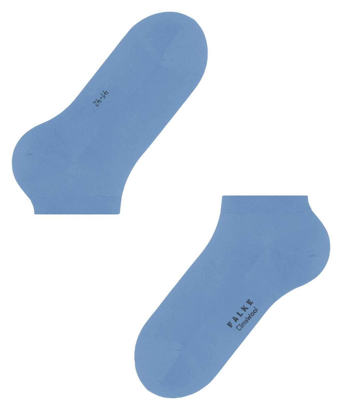 Calzini Uomo Falke ClimaWool Sneaker socks Blu | PHDR67250