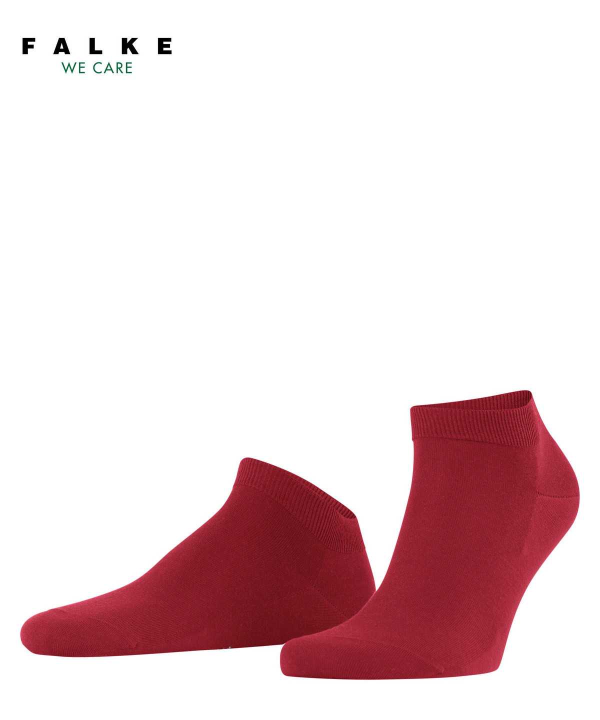 Calzini Uomo Falke ClimaWool Sneaker socks Rosse | YRPT93287