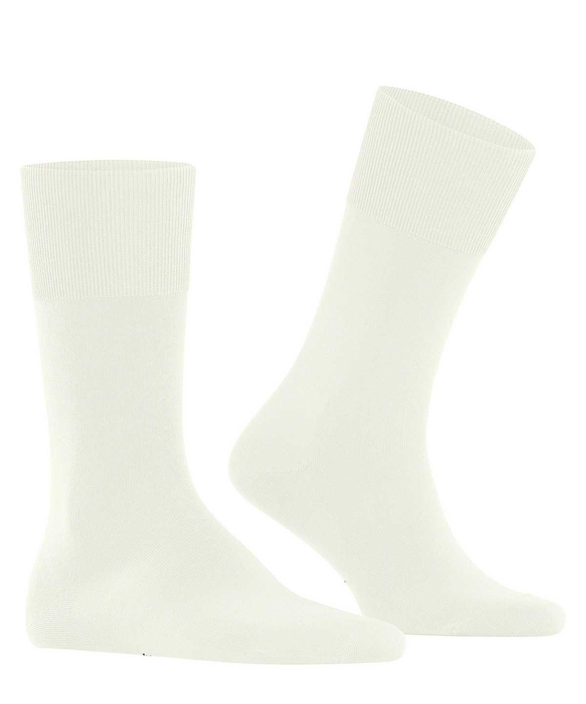 Calzini Uomo Falke ClimaWool Socks Bianche | BVEG67514