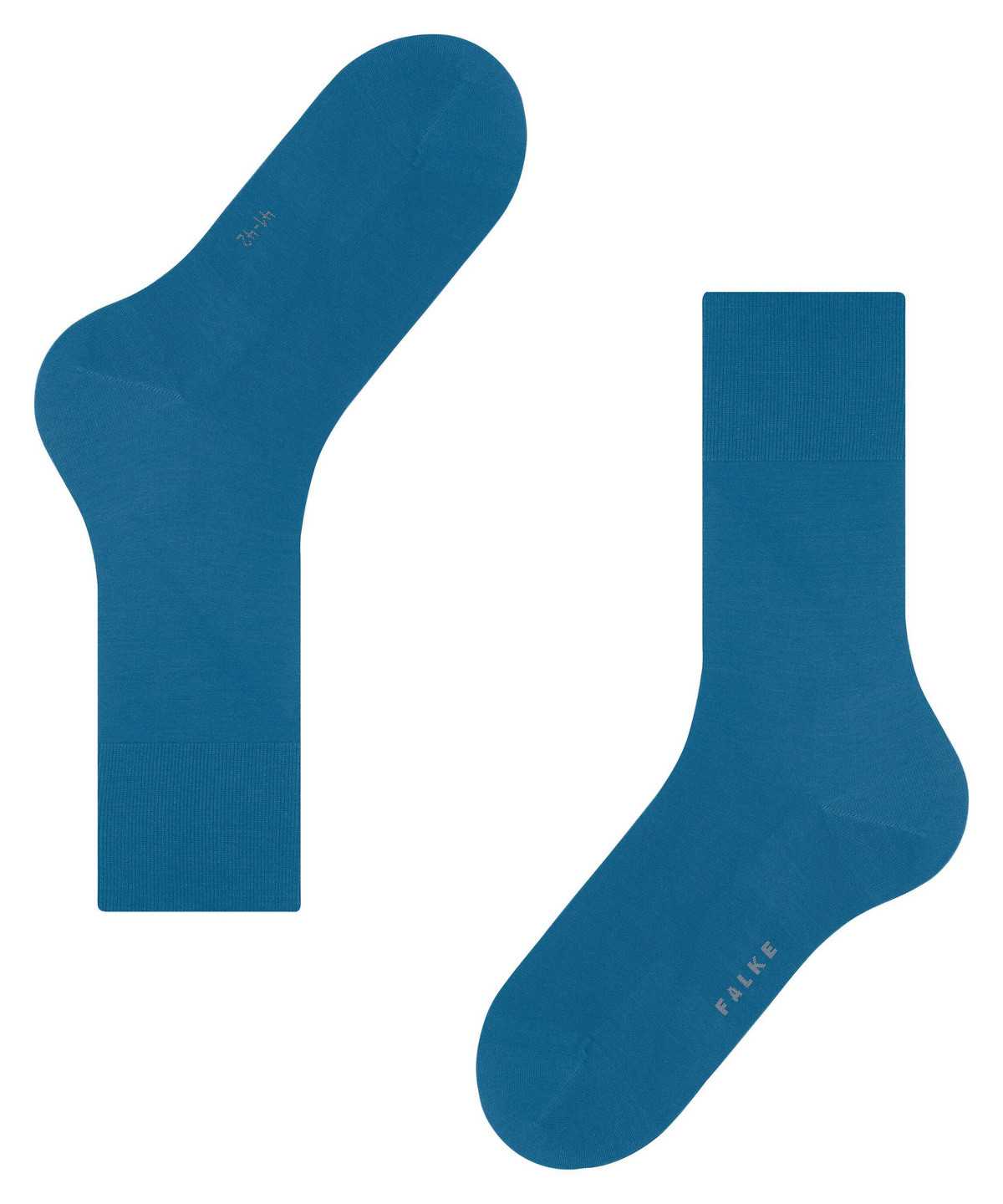 Calzini Uomo Falke ClimaWool Socks Blu | OZRM02194