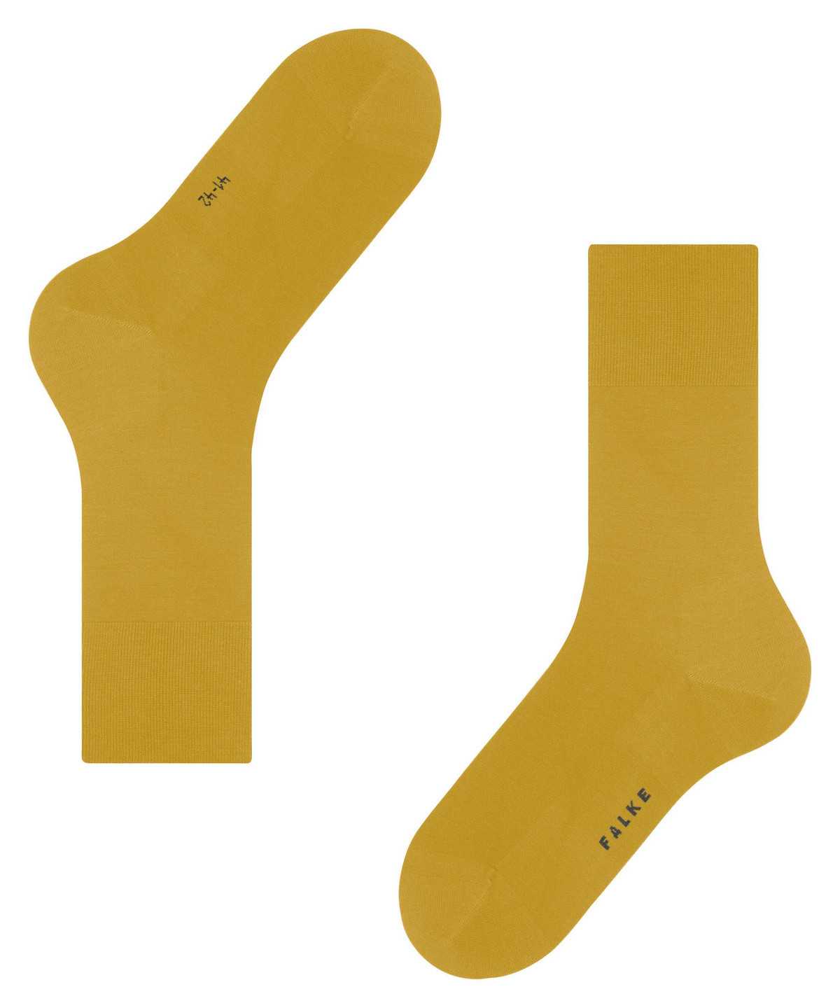 Calzini Uomo Falke ClimaWool Socks Gialle | VZGK29851