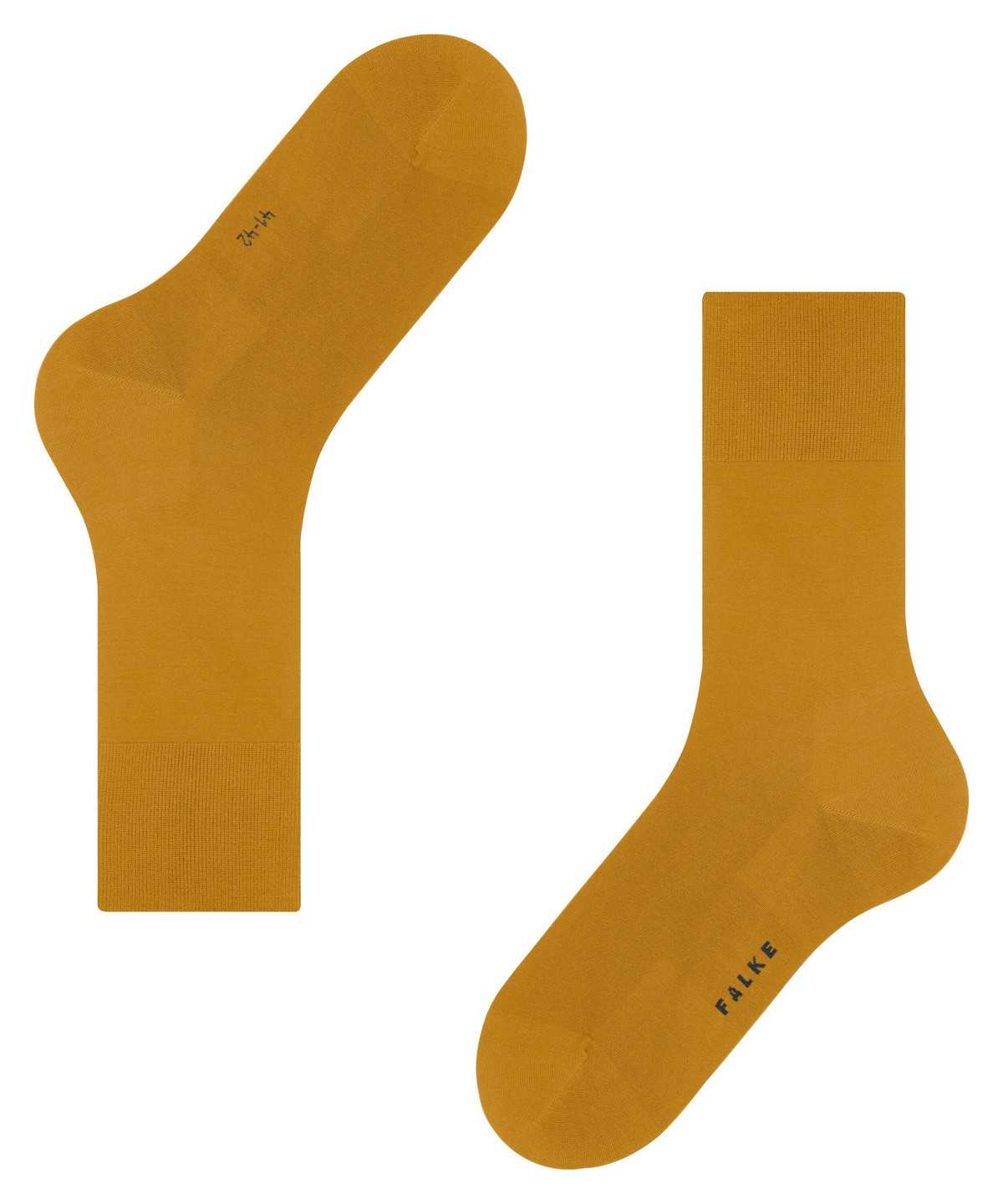 Calzini Uomo Falke ClimaWool Socks Gialle | RQTY04257