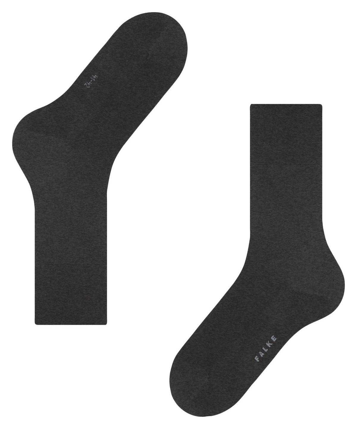 Calzini Uomo Falke ClimaWool Socks Grigie | WZLI09173