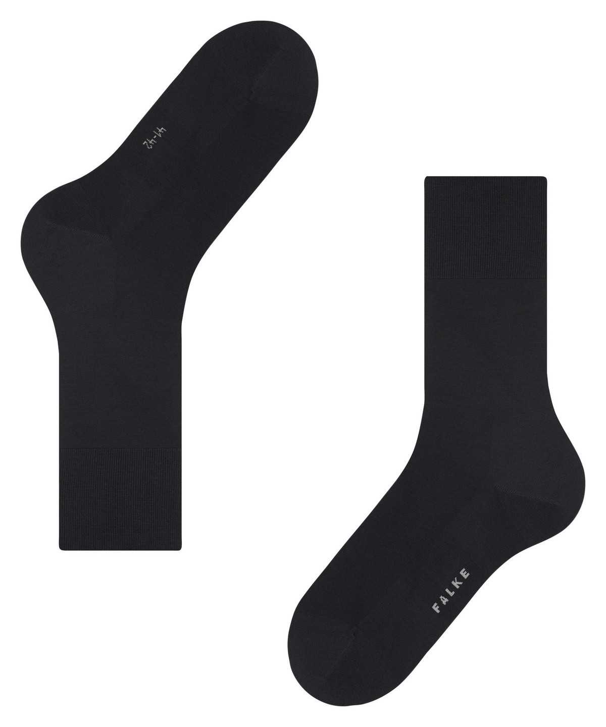 Calzini Uomo Falke ClimaWool Socks Nere | LMDQ62895