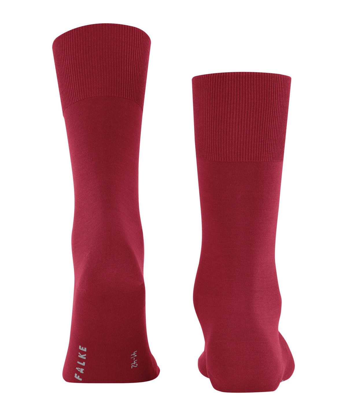 Calzini Uomo Falke ClimaWool Socks Rosse | POBQ43091